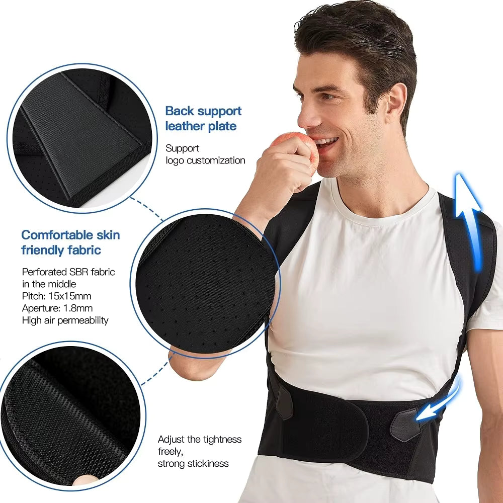 Back Posture Corrector - Improve Alignment & Reduce Discomfort